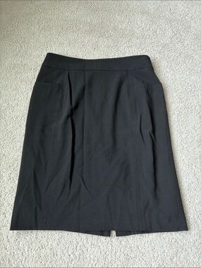 Apostrophe essentials Classic Black Women's Pencil Skirt size 6